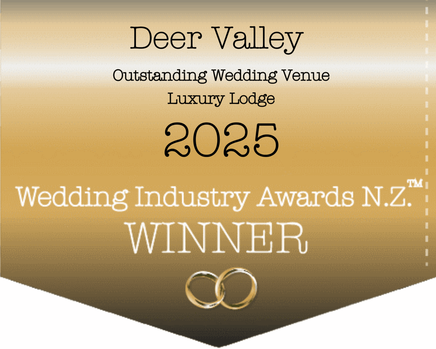 2025 wianz – winner badge – outstanding venue